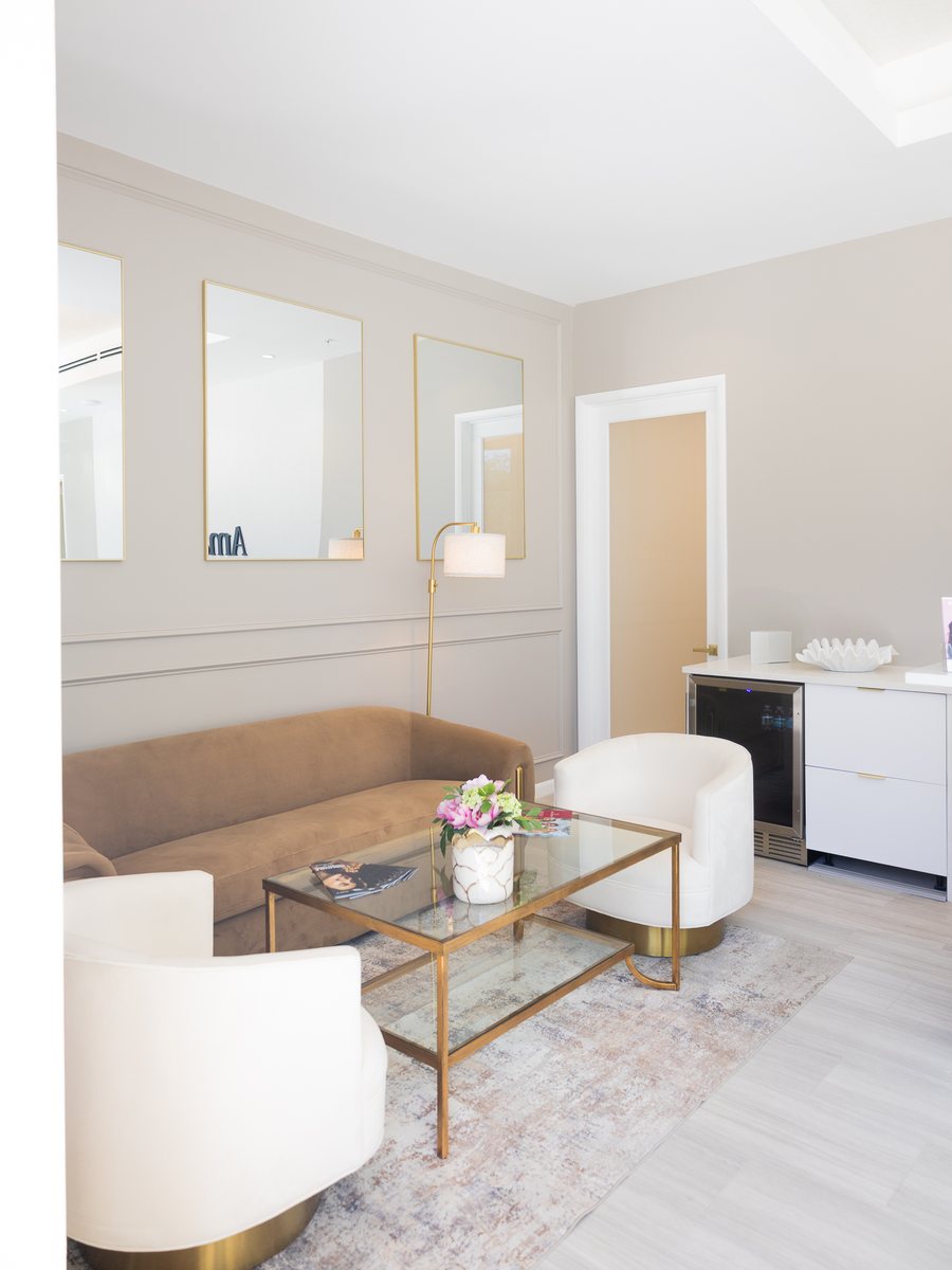 The lounge at Amaira Delray Beach